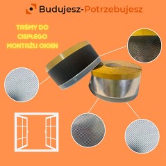 Zestaw taśm do ciepłego montażu okien zew + wew 10