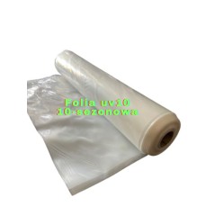 FOLIA TUNELOWA UV10 DZIESIĘCIO SEZONOWA - BIAŁA szerokośc 6m - na metry